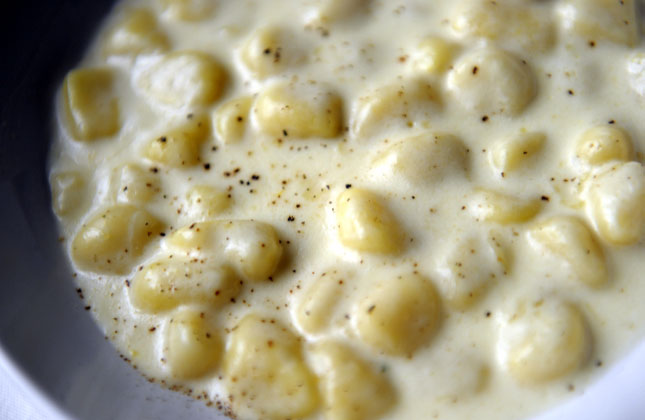 Gnocchetti di patate rosse